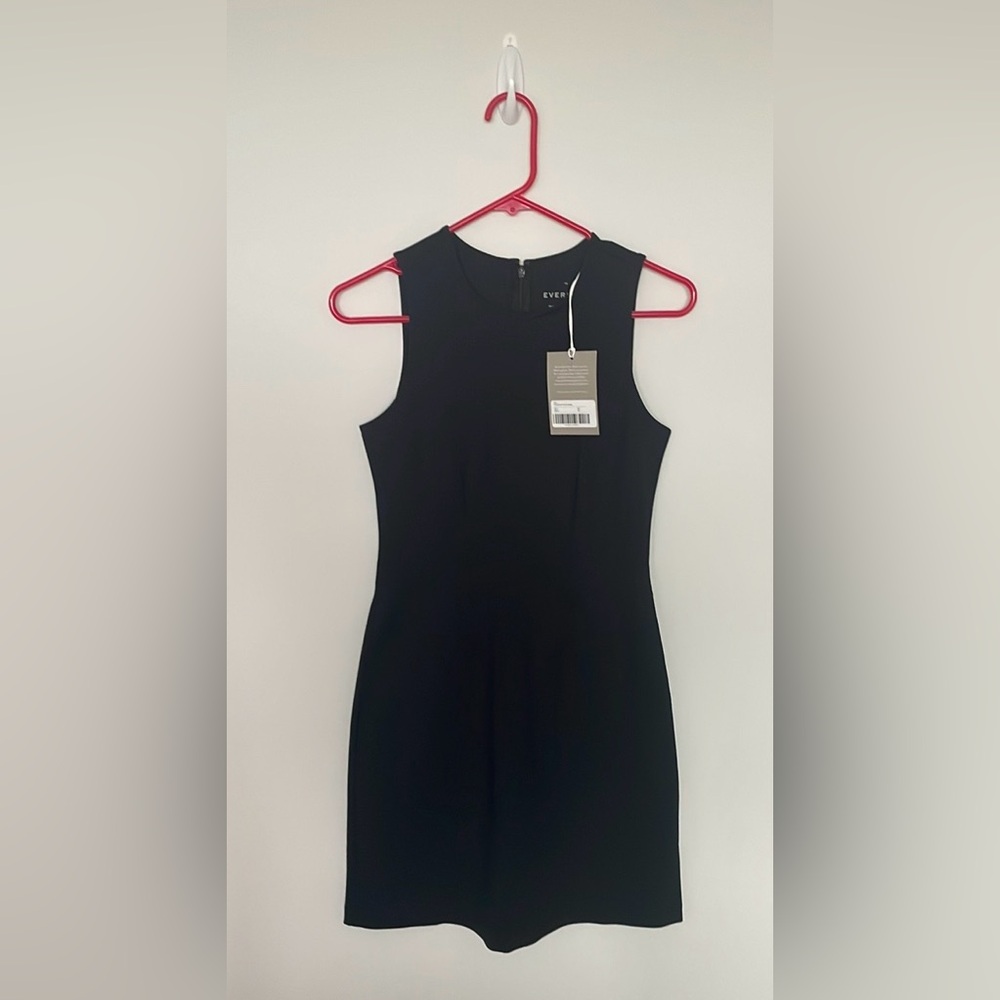 Black Everlane Dream Shift Dress Sz XS